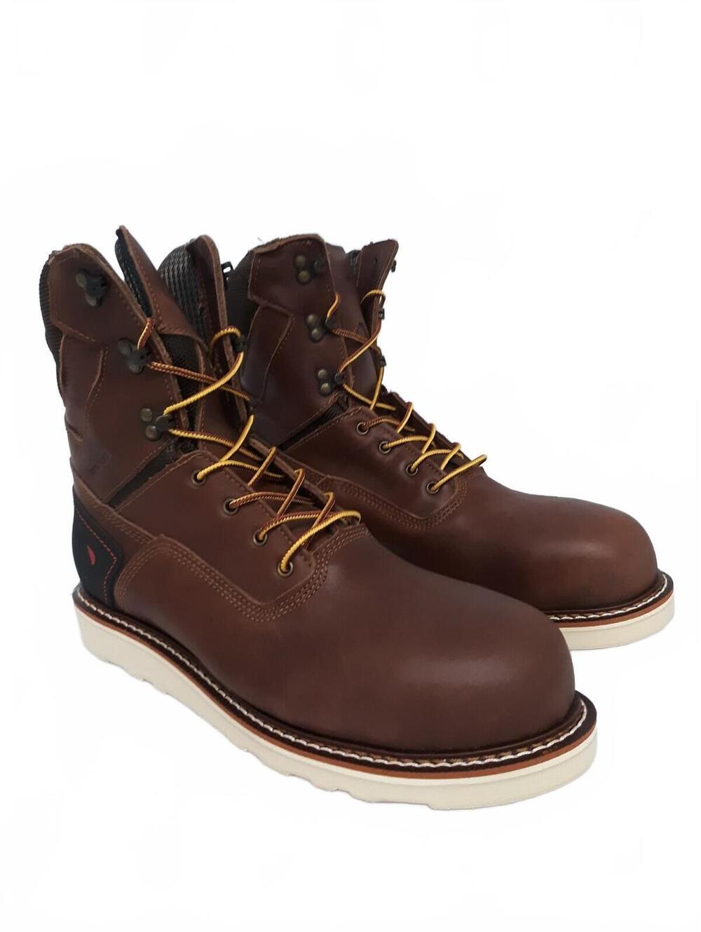 Red Wing Men 24357 Work Boots Size 10.5 2E Steel Toe Waterproof Wedge Sole EH